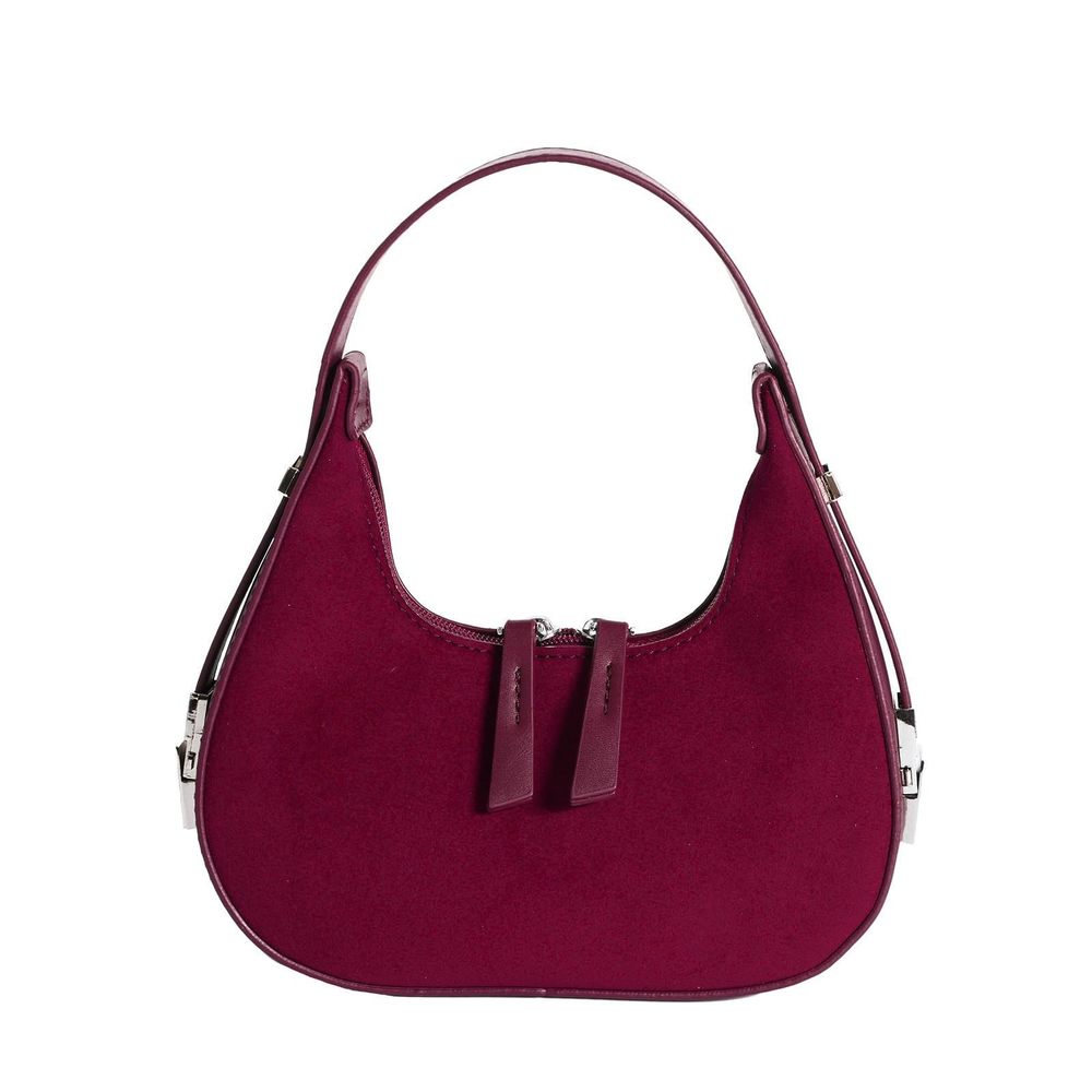 Mini Shoulder Bag, Crescent Shoulder Bag, Retro Suede Handbag, Cute UwU